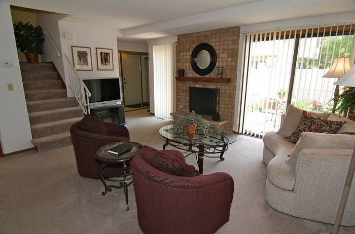 Living Room w/ Fireplace