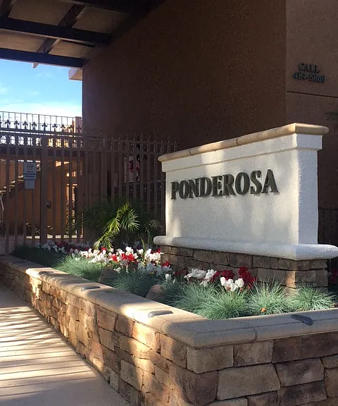 Ponderosa Apartments Monument Sign(2)