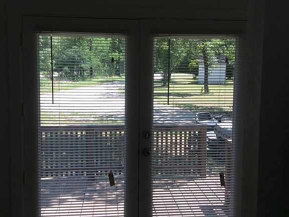 French doors leading to deck
