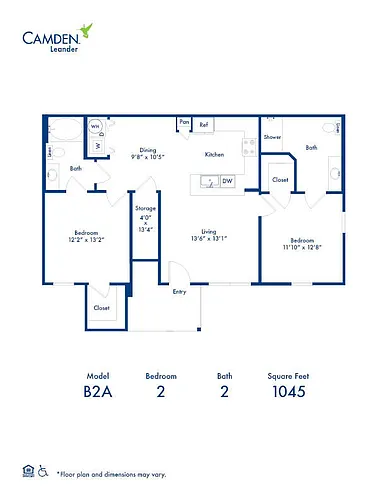 Floor plan B2A