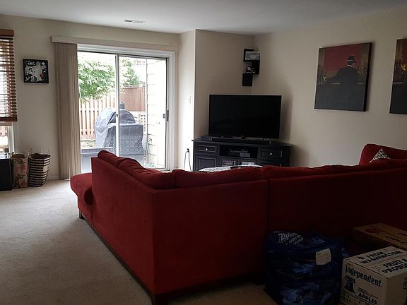 living room & dining room leading out to patio and garden