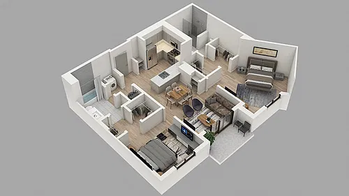 Floor plan B8