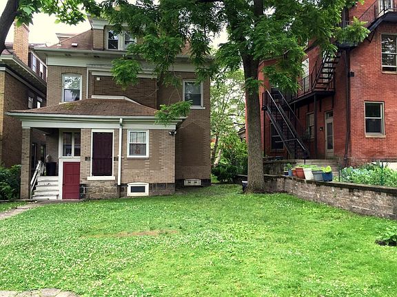 Facing back of house