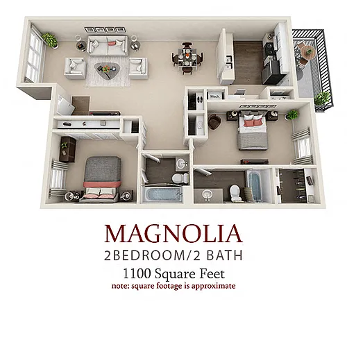 Floor plan Magnolia