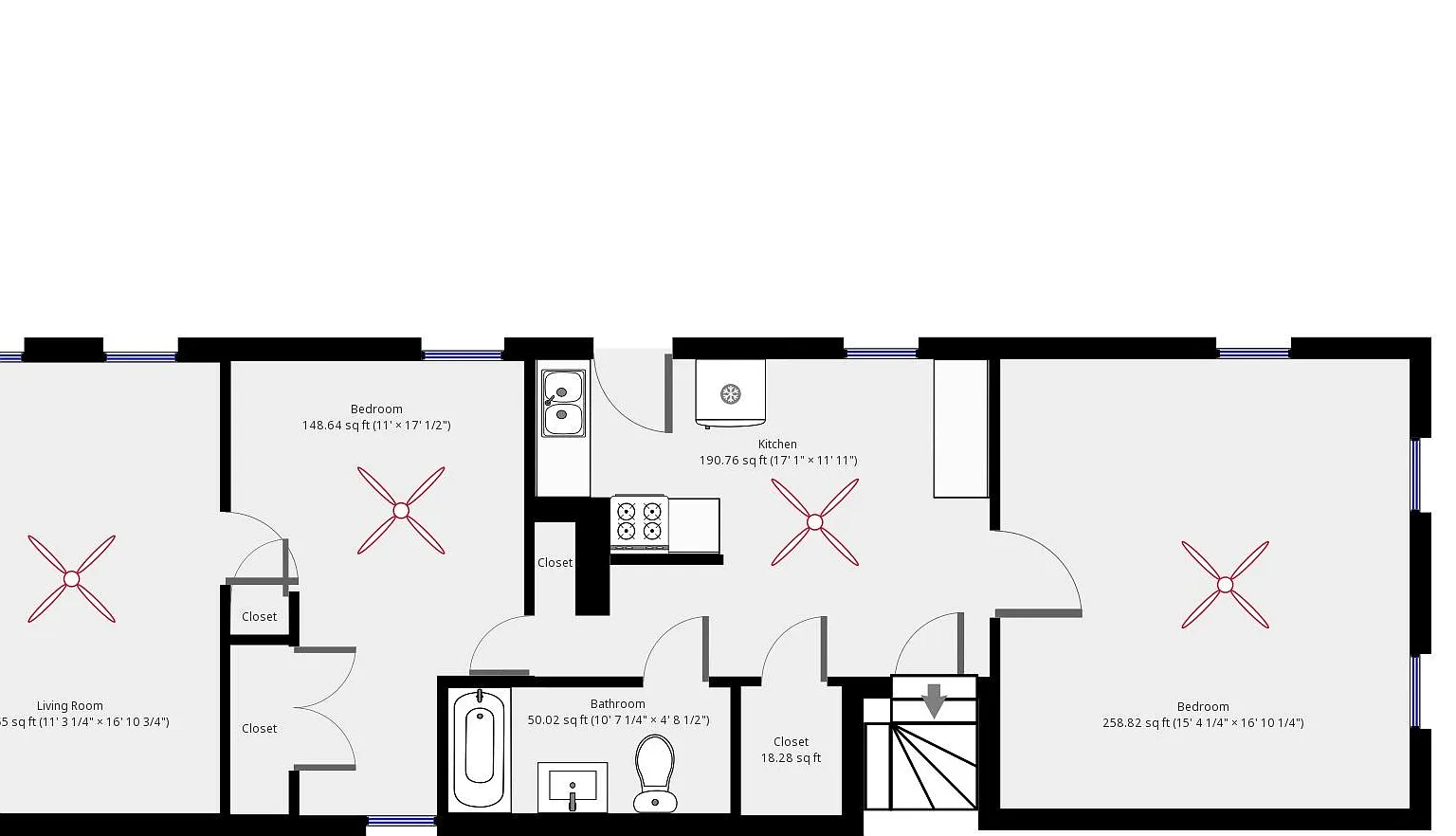 2 bed, 1404 sqft, $1,495 — Photo 3