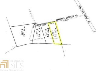 0 Emanuel Barrow Rd LOT 1, Claxton, GA 30417