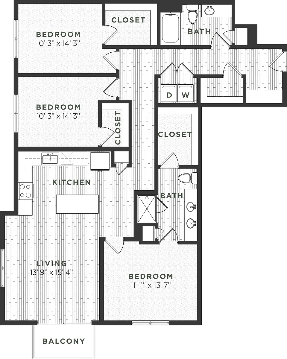 Floor plan 3A