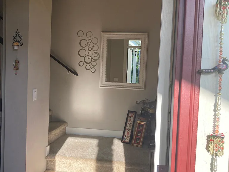 Foyer to stairs
