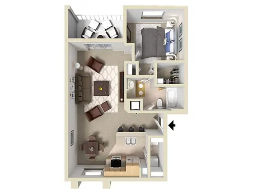 Floor plan Areca