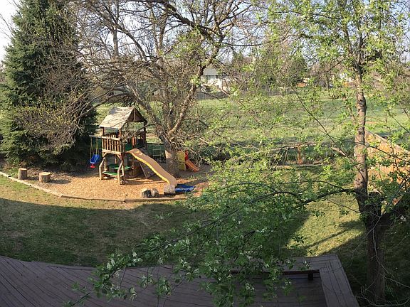Back Yard View from Master Bedroom