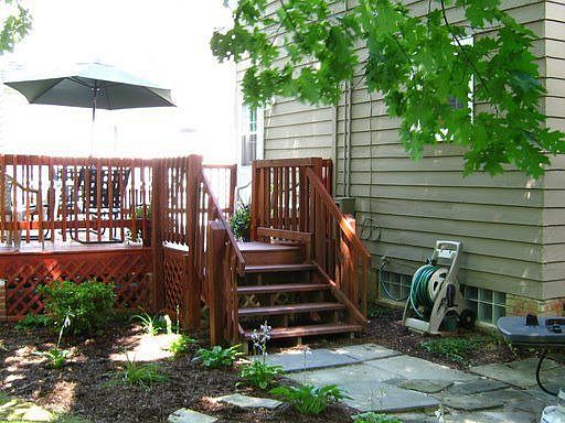 View of Deck/Slate Patio