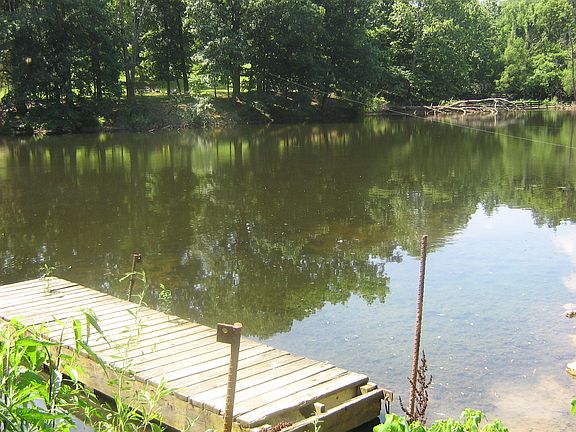 Private spring fed pond