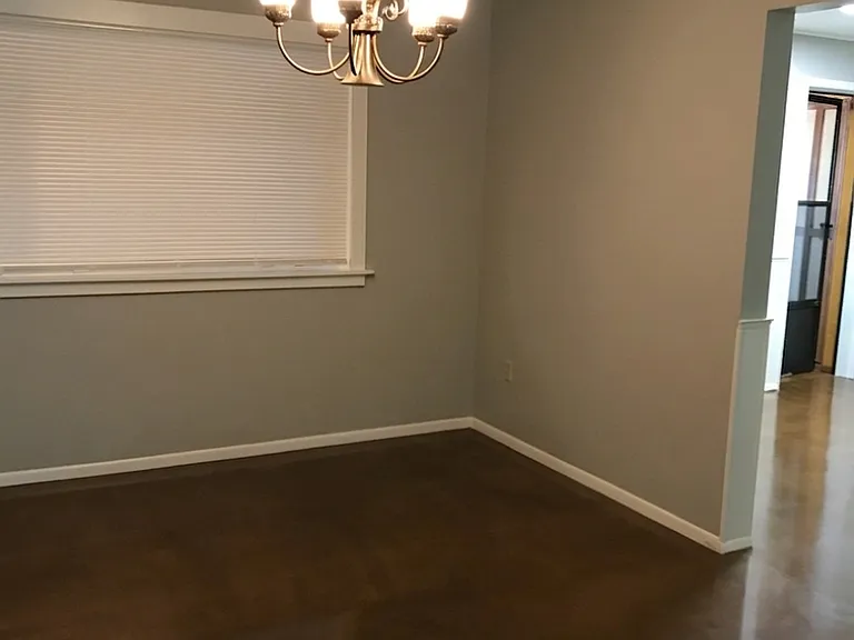 Dining room next to kitchen