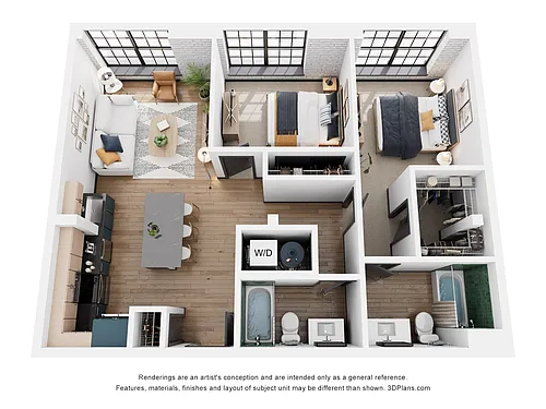 Floor plan Wright