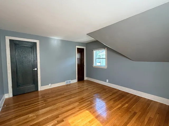 Primary bedroom with two closets