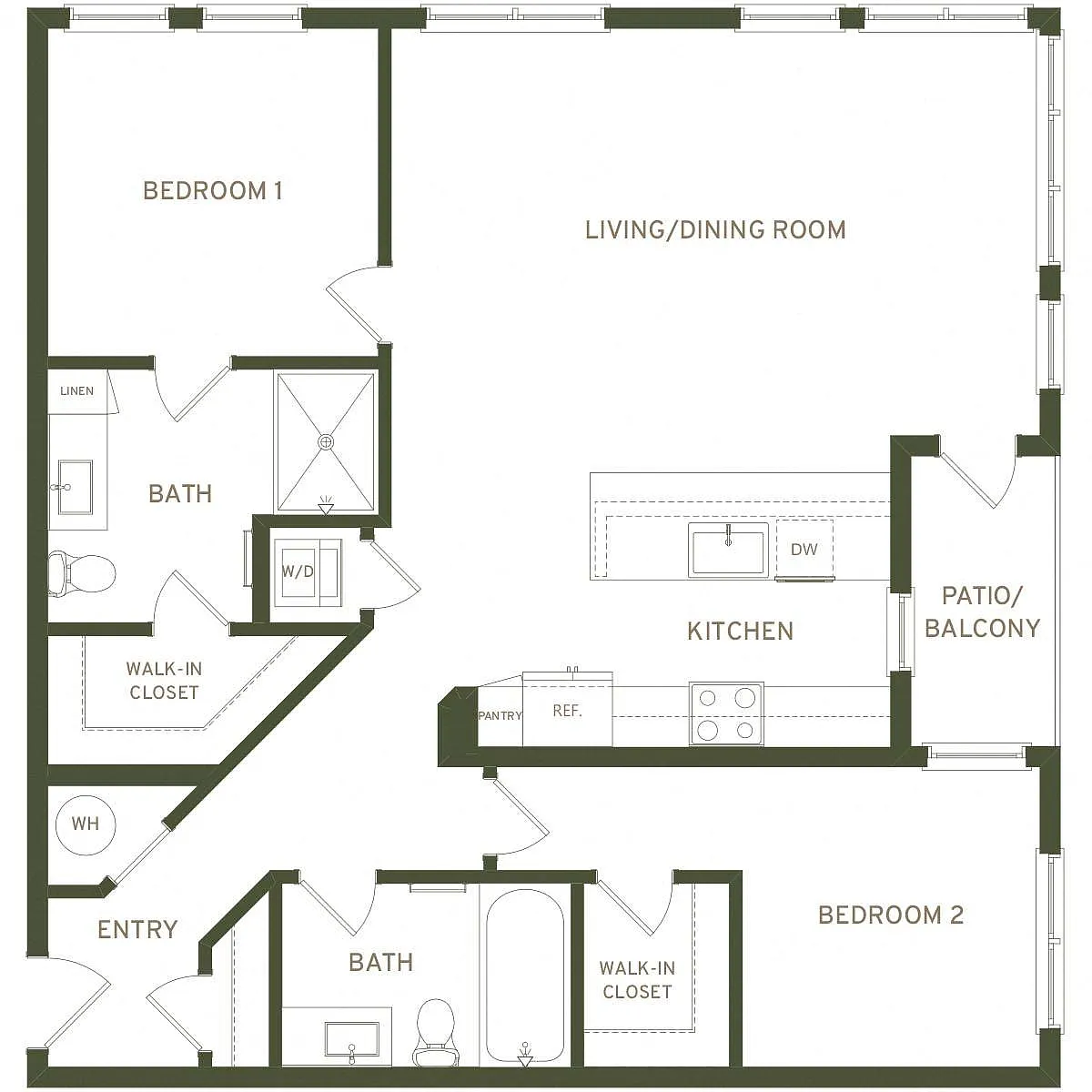 Floor plan B7