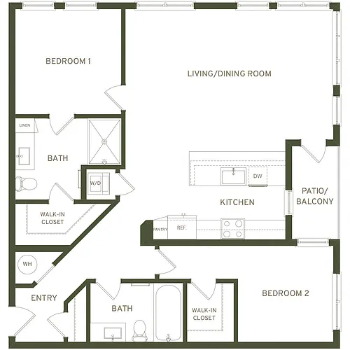 Floor plan B7
