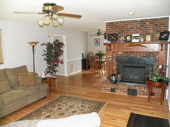 fireplace, hardwood floors
