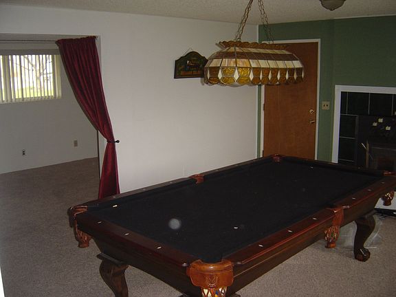 downstairs game room