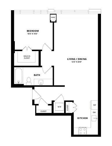 Floor plan A19