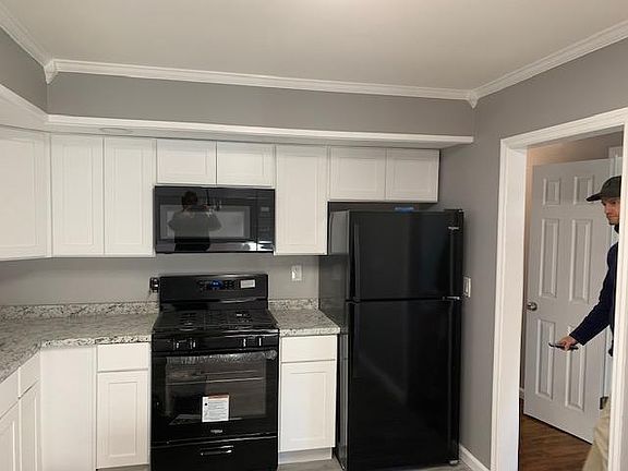 New Kitchen and appliances, microwave, stove, dishwasher and refrigerator