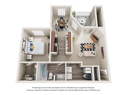 Floor plan Port