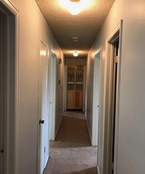 Extra storage in two hall closets