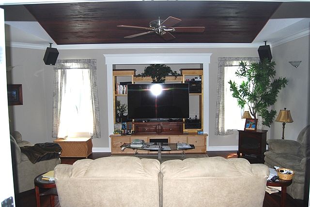 T.v.  surround sound