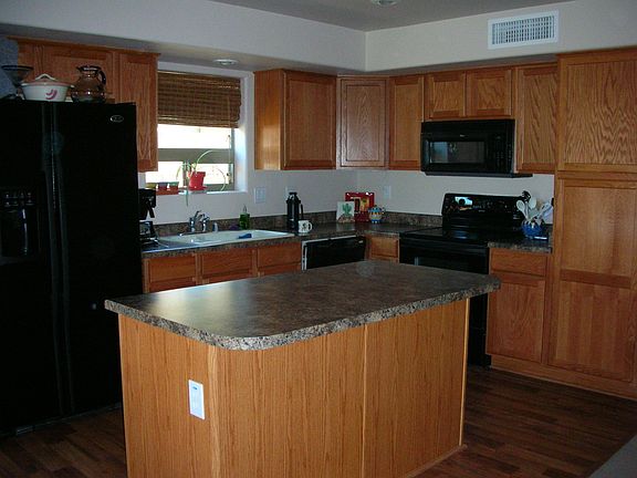 Kitchen with Wood floor