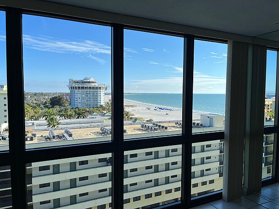 View of Gulf of Mexico from living room.