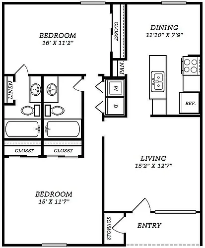 Floor plan B5