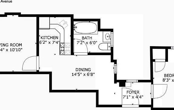 2nd image of 1264 Lexington Ave APT 7S2