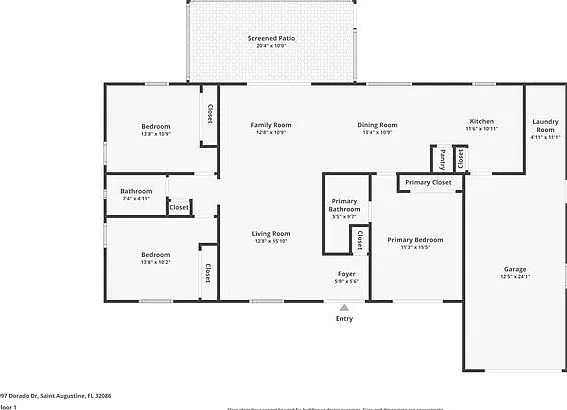 3 bed, 2.0 bath, 1356 sqft, $1,975 — Photo 2