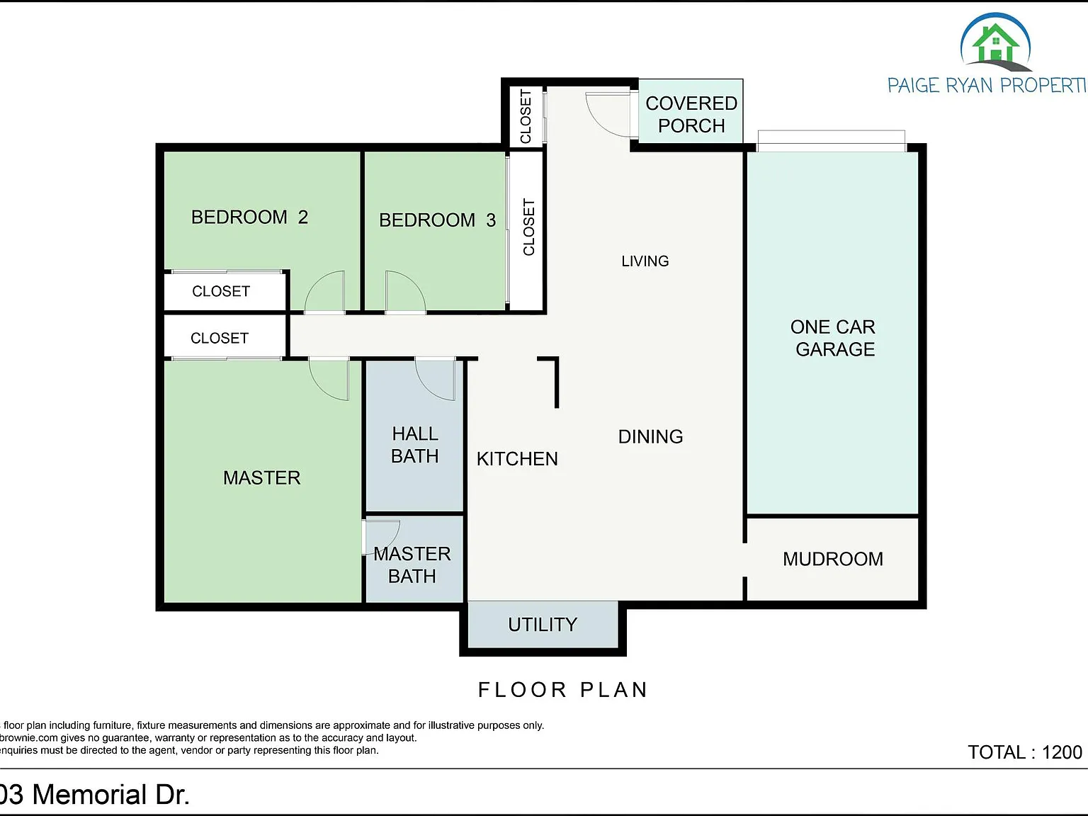 3 bed, 1100 sqft, $1,895 — Photo 2
