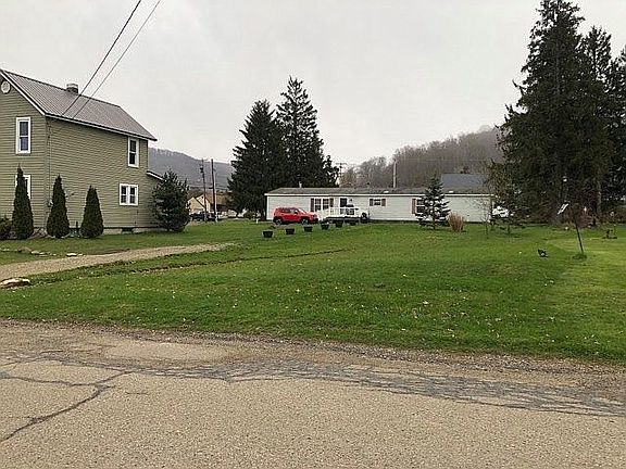 Side yard goes over to pole 