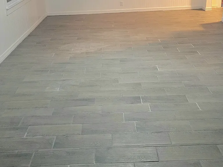 Updated tile floors throughout home