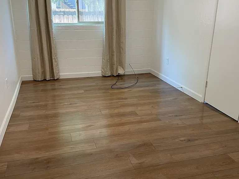 Bedroom looking north