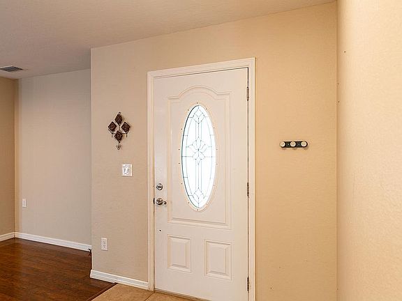 Front door from inside