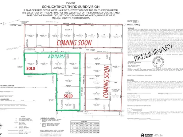 Schlichting 3rd Addn, Garrison, ND 58540