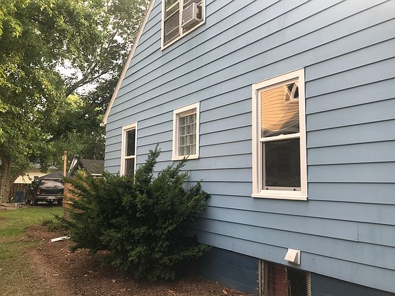East side of home