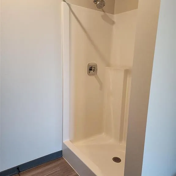 Shower at The Harbor.