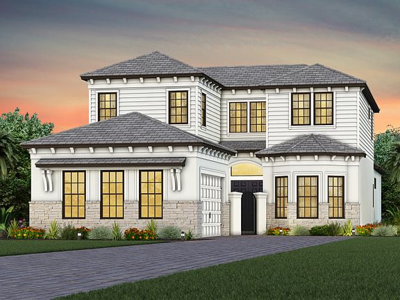 Elevation FM3 with stone