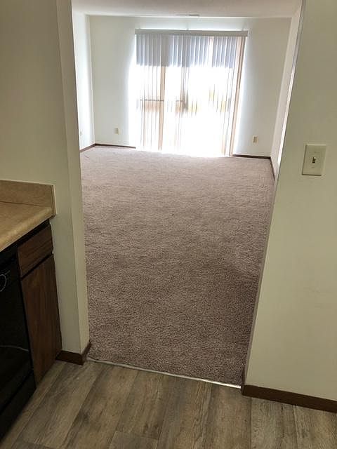 2 bdrm--living room from kitchen