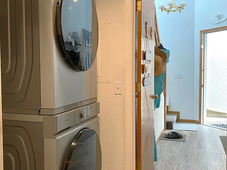Only Entry & Private Laundry Room located on Downstairs floor
