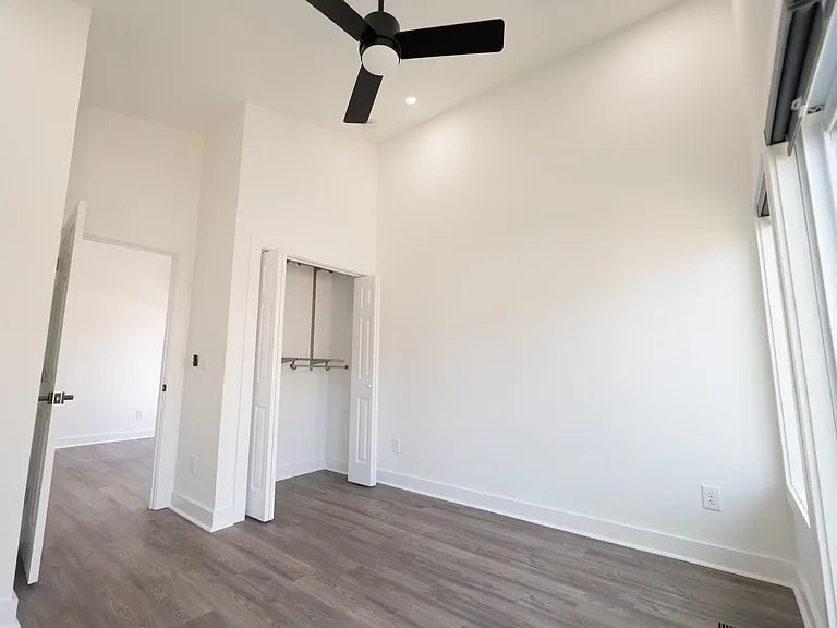 2nd bedroom on 2nd floor with private access to deck. Closet and organizer