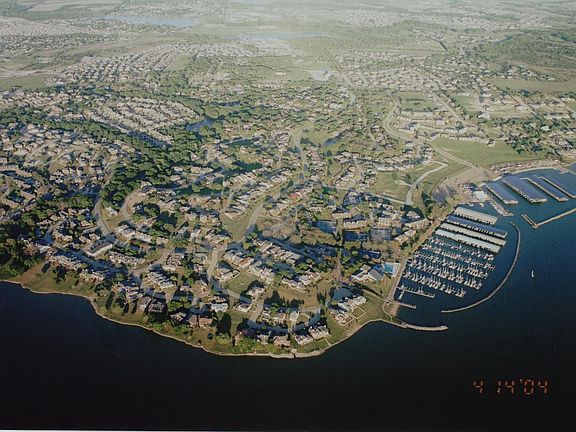 Just above the Marina
