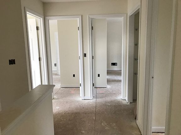 second floor hallway. Homeowner to select finished