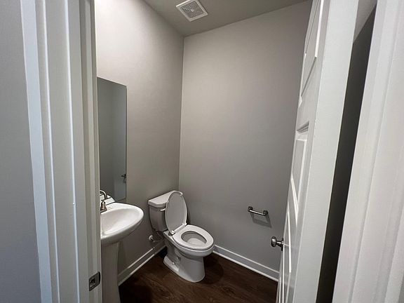 Main floor partial bathroom.