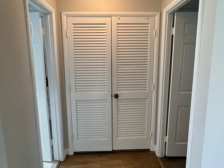 Hallway with Laundry/Linen closet