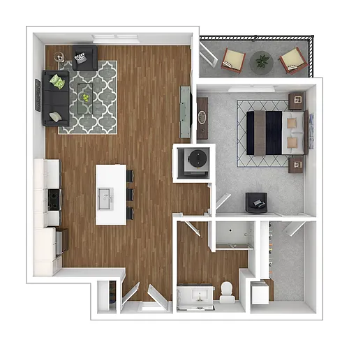 Floor plan A1a Bridgeport